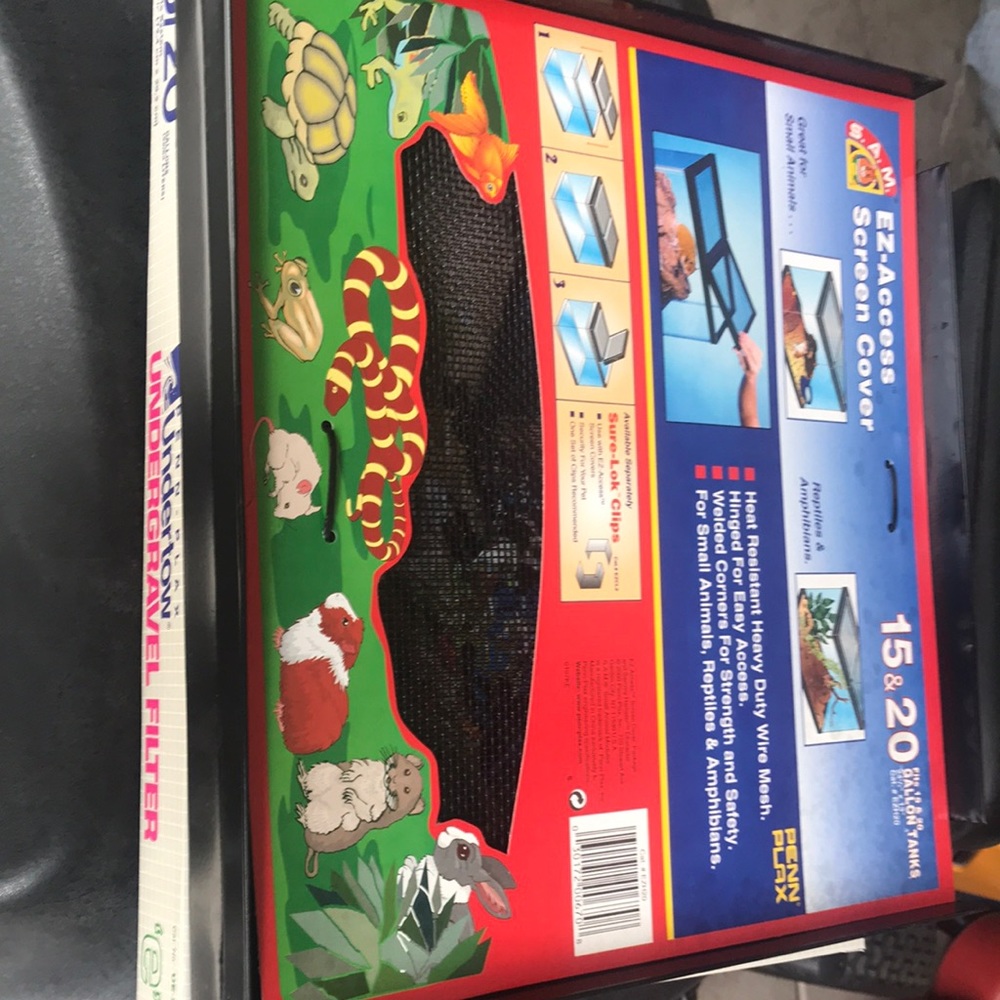 Sam ez Excess cover for 15 and 20 gallon aquariums